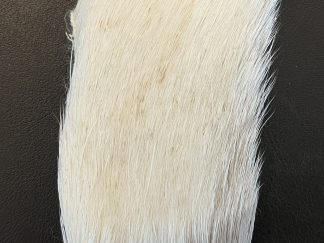 Short Fine Deer Hair - White